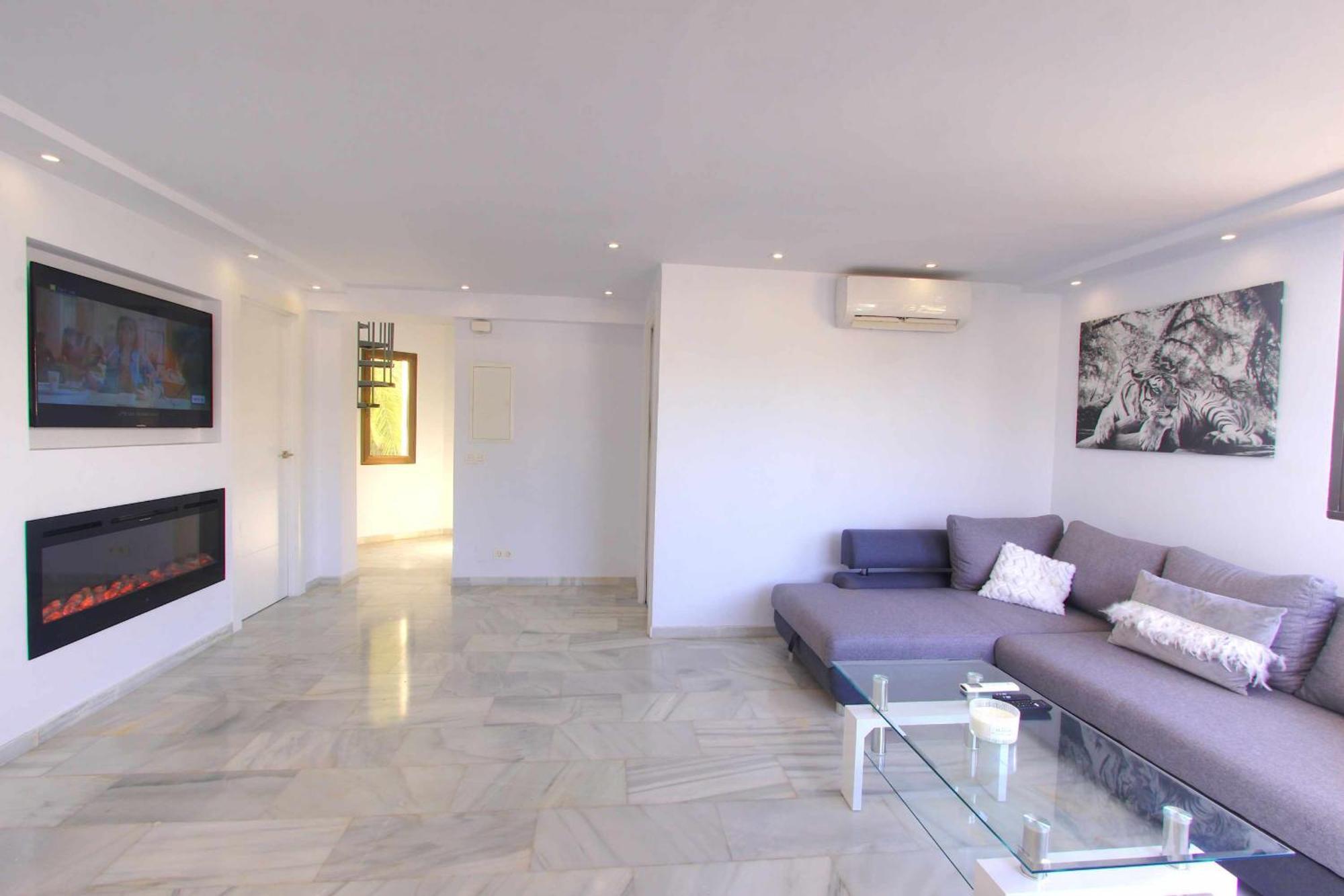 מארבלה 1108 Beachfront 2 Apartments With Roofterrace 80Mtrgt Beach 3 Pools מראה חיצוני תמונה