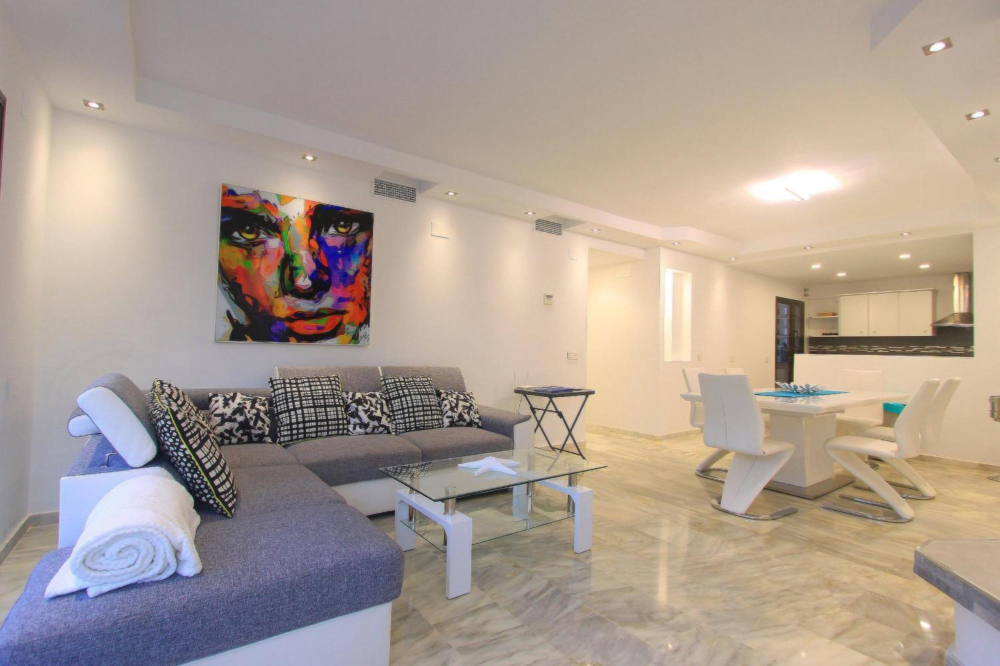 מארבלה 1108 Beachfront 2 Apartments With Roofterrace 80Mtrgt Beach 3 Pools מראה חיצוני תמונה