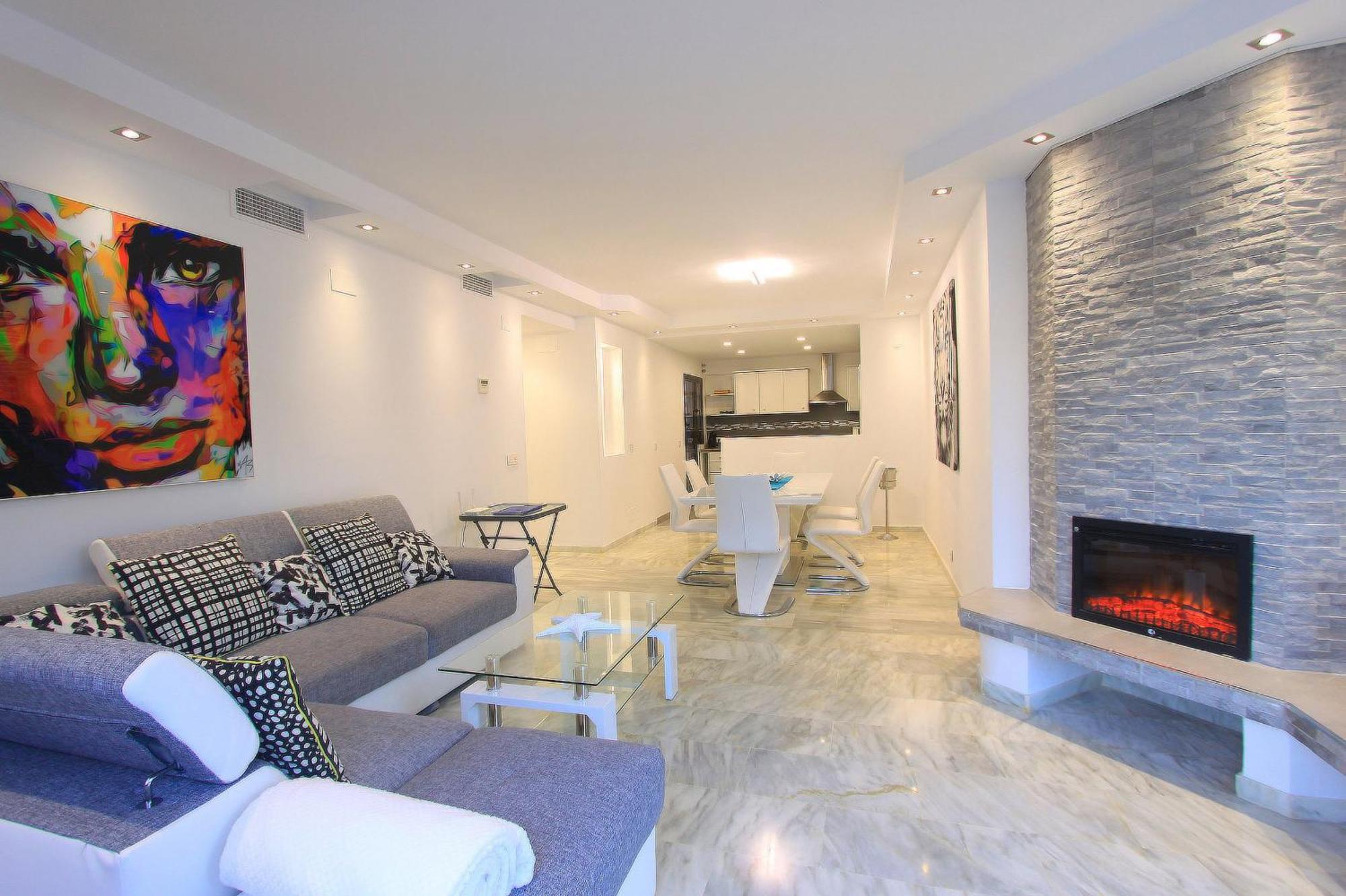 מארבלה 1108 Beachfront 2 Apartments With Roofterrace 80Mtrgt Beach 3 Pools מראה חיצוני תמונה