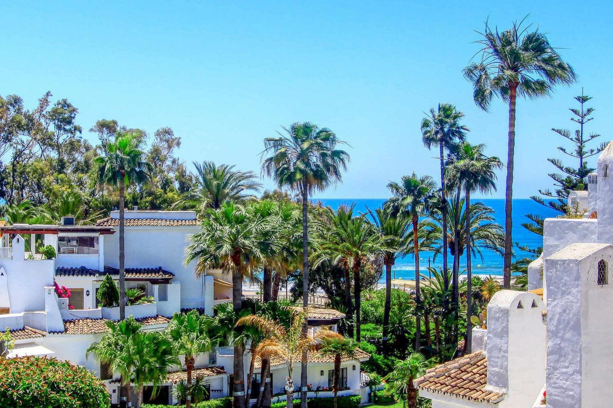 מארבלה 1108 Beachfront 2 Apartments With Roofterrace 80Mtrgt Beach 3 Pools מראה חיצוני תמונה